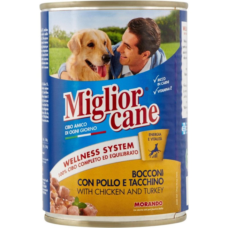 MIGLIOR CANE POLLO/TACCHINO GR.405