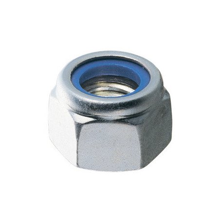 DADO ESAGONALE AUTOBLOCCANTE ALTO M.6 ZINCATO