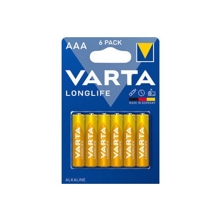 VARTA BATTERIE LONGLIFE ALCALINA MINISTILO BL PZ.6