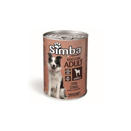CIBO CANE MONGE SIMBA BOCCONCINI AGNELLO GR.415