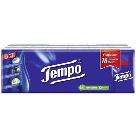 FAZZOLETTI TEMPO PZ.18