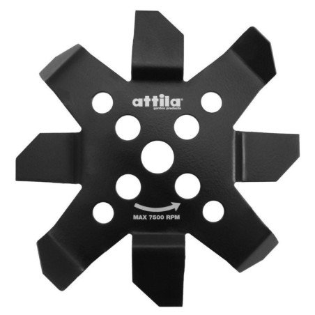 DISCO IN METALLO PER DECESPUGLIATORE A 8 DENTI EFFETTO MULCHING