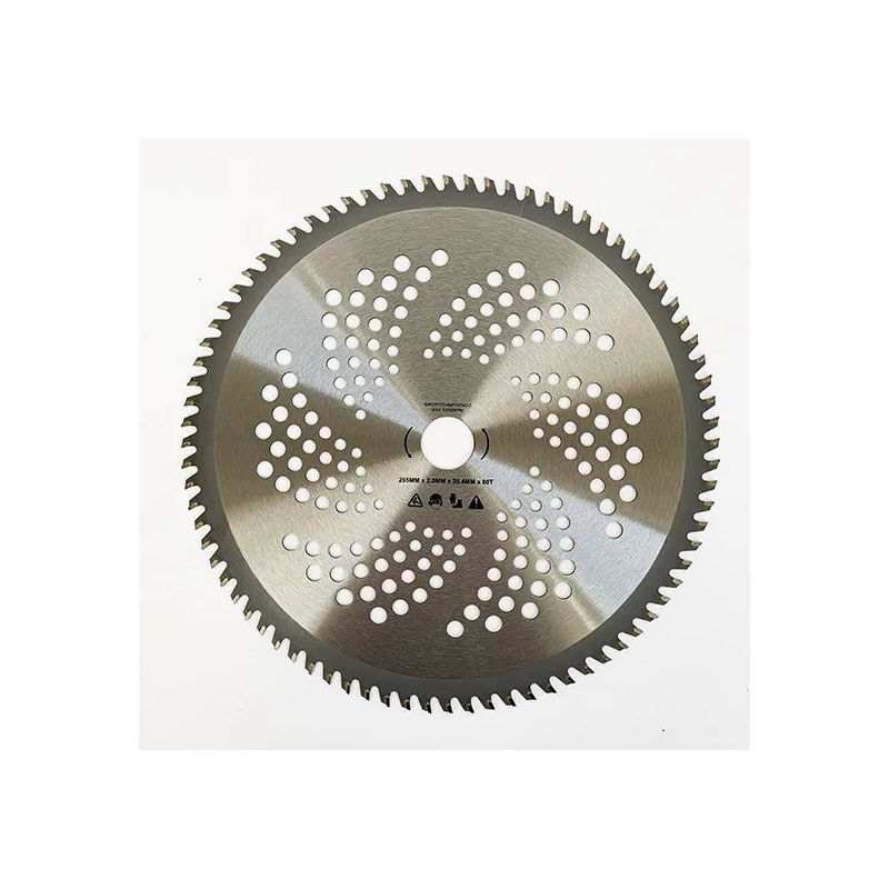 DISCO IN METALLO PER DECESPUGLIATORE A 80 DENTI