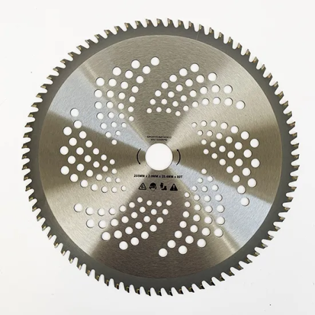 DISCO IN METALLO PER DECESPUGLIATORE A 80 DENTI