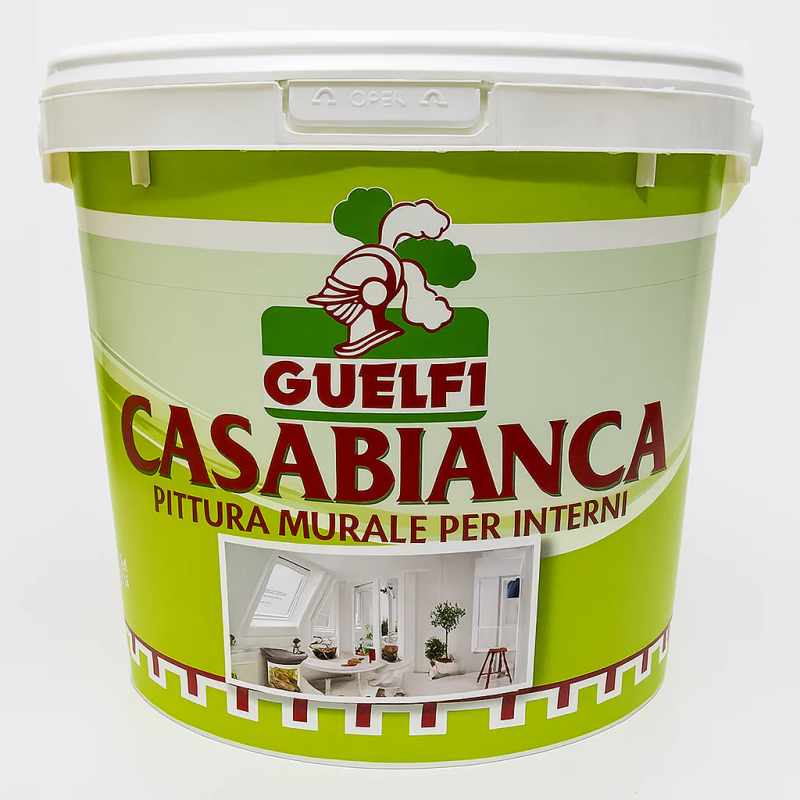 TEMPERA "CASA BIANCA" PER INTERNI LT.14 BIANCO