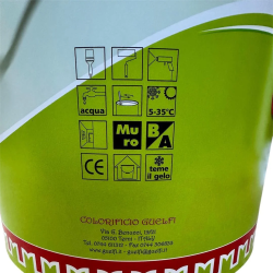 TEMPERA "CASA BIANCA" PER INTERNI LT.14 BIANCO