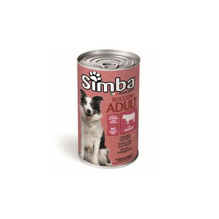 CIBO CANE MONGE SIMBA GR.1230 BOCCONCINI VITELLO