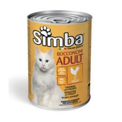 CIBO GATTO MONE SIMBA GR.415 BOCCONCINI POLLO