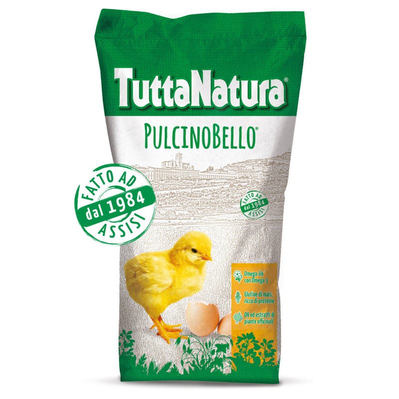 TUTTA NATURA PULCINO BELLO SBRICIOLATO KG.20