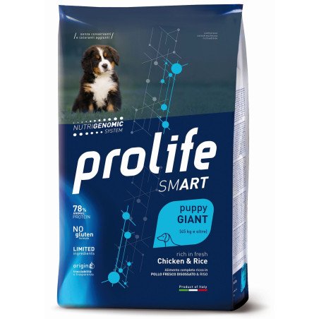 PROLIFE DOG SMART PUPPY CHICK & RICE GIANT KG.10