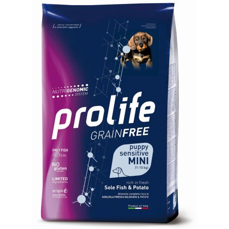 PROLIFE DOG GRAIN FREE PUPPY SOLE FISH & POTATO MINI GR.600