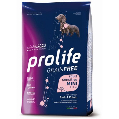 PROLIFE DOG GRAIN FREE PORK & POTATO MINI GR.600