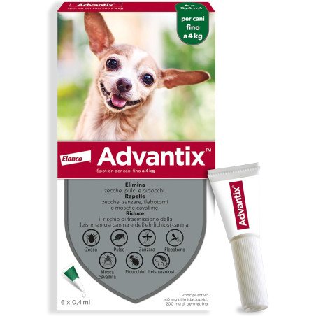 ADVANTIX FINO KG.4 6 PIPETTE