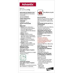 ADVANTIX FINO KG.4 6 PIPETTE