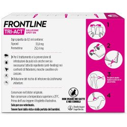 FRONTLINE TRI-ACT SPOT-ON XS KG.2-5 3 PIPETTE