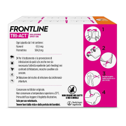 FRONTLINE TRI-ACT SPOT-ON S KG.5-10 6 PIPETTE