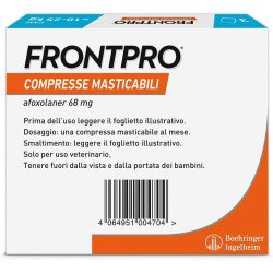 FRONTPRO COMPRESSA MASTICABILE DA 68.0 MG PER CANI KG.13-25