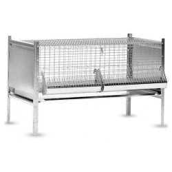 GABBIA PER PULCINI -CM.100X50X60H