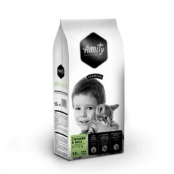AMITY PREMIUM CATS KITTEN CHICKEN & RICE KG.1,5