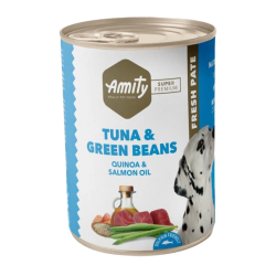 AMITY DOG UMIDO TUNA & GREEN BEANS GR.400