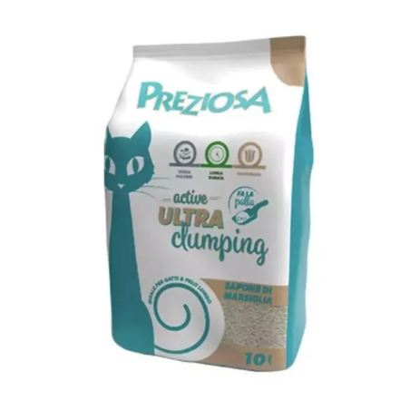 PREZIOSA ULTRA CLUMPING SAPONE DI MARSIGLIA LT.10