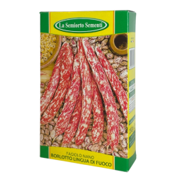 FAGIOLO NANO BORLOTTO LINGUA DI FUOCO GR.250