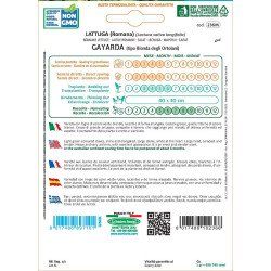 LATTUGA ROMANA GAYARDA IN BUSTINA