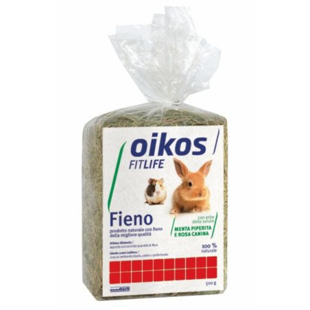 OIKOS FIENO MENTA ROSA CANINA GR.500