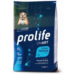 PROLIFE DOG SMART PUPPY CHIKEN & RICE MEDIUM KG.2,5