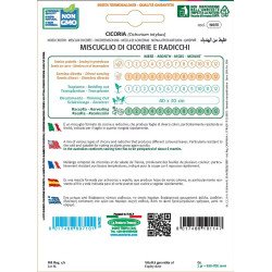 MISCUGLIO DI CICORIE E RADICCHI IN BUSTA