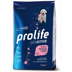 PROLIFE DOG SENSITIVE PUPPY LAMB & RICE MEDIUM LARGE KG.2,5