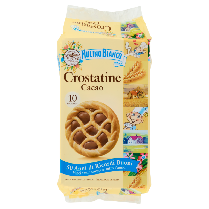 MULINO BIANCO MERENDA CROSTATINA CACAO GR. 400