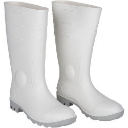 STIVALI DI SICUREZZA IN PVC BIANCO