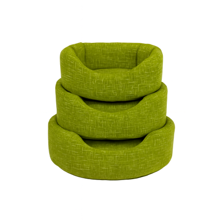 TRONO OVALE  ECO TRAMA VERDE