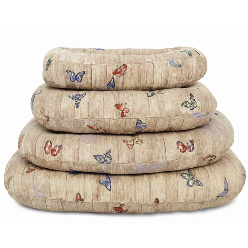 CUSCINO CON IMPRONTA FARFALLE