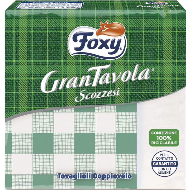 FOXY TOVAGLIOLI 33X33 SCOZZESE