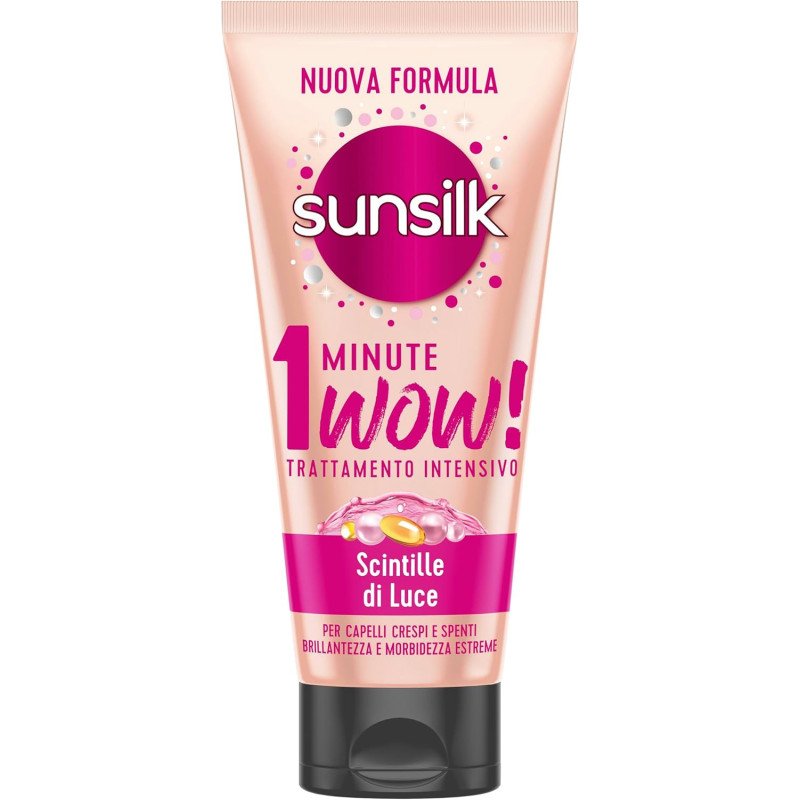 SUNSILK MASCHERA 1 MINUTO BRILLANTEZZA ML.180