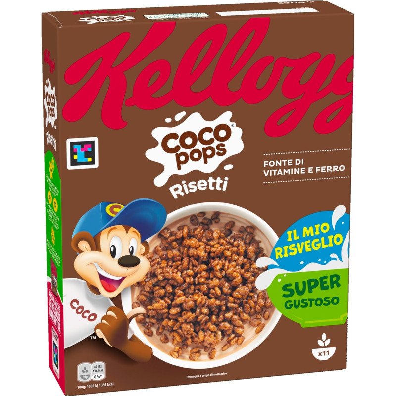 KELLOGG'S COCO POPS RISETTI GR. 330