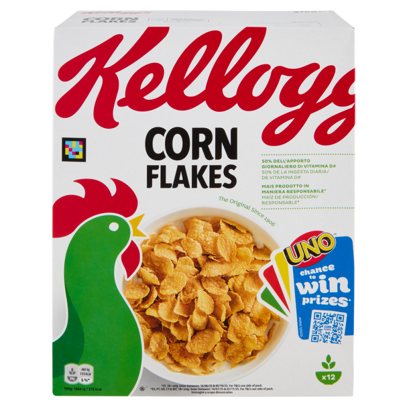 KELLOGG'S CORN FLAKES ORIGINALI GR. 375
