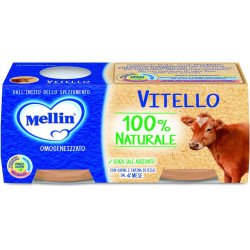 MELLIN OMO CARNE VITELLO GR.80X2