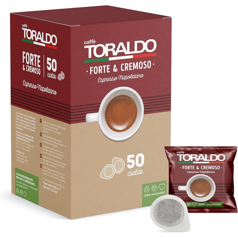 TORALDO CAFFE' 50 CIALDE FORTE&CREMOSO