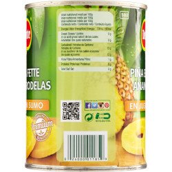 DEL MONTE ANANAS FETTE NATURALE LATTINA GR.820