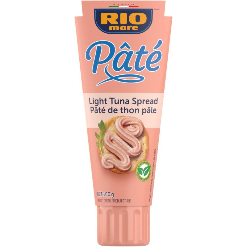 RIO MARE PATE' TONNO TUBO GR.100