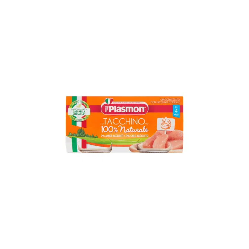 PLASMON OMO TACCHINO GR.80X2