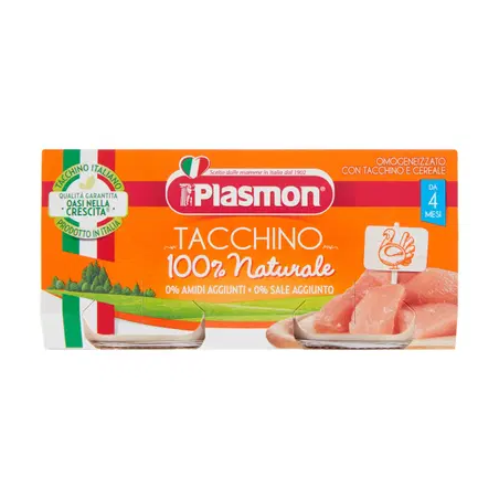 PLASMON OMO TACCHINO GR.80X2