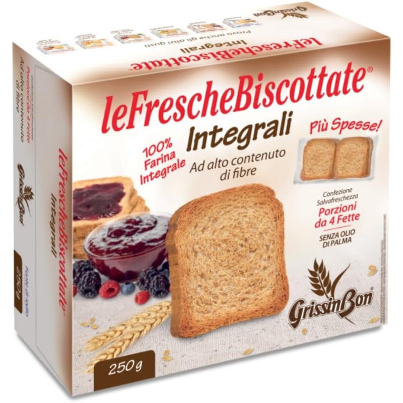 GRISSIN BON FETTE INTEGRALI PORZ.GR.250