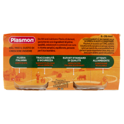 PLASMON OMO FRUTTA PERA GR.80X2