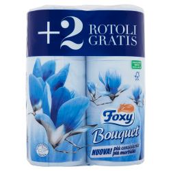 FOXY IGIENICA BOUQUET PZ.4+2