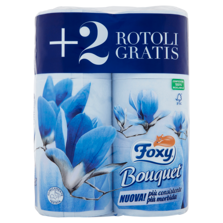 FOXY IGIENICA BOUQUET PZ.4+2
