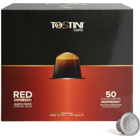 CAPSULA COMPATIBILE NESPRESSO RED PZ.50
